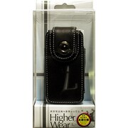 CVL-L02K HigherWearケースブラック縦型 [携帯電話用キャリングケース]