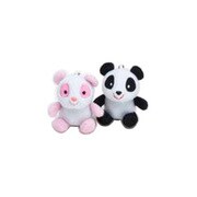 マスコットシェーカーストラップ パンダ MSS-PDB （ブラック）