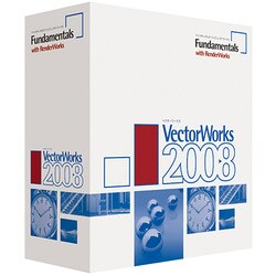 VectorWorks Fundamentals+RenderWorks 08J スタンドアロン 基本パッケージ Win