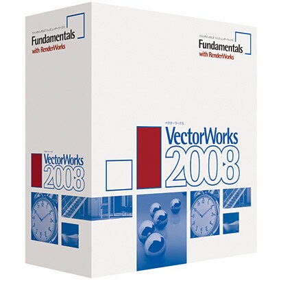 VectorWorks Fundamentals+RenderWorks 08J スタンドアロン 基本パッケージ Win