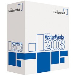 VectorWorks Fundamentals 08J スタンドアロン 基本パッケージ Mac