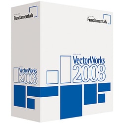 VectorWorks Fundamentals 08J スタンドアロン 基本パッケージ Win