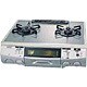 ガステーブル（都市ガス13A用左強火タイプ） シャンパンゴールド セイフル LW-2245TS5SG-L-13A