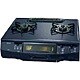 ガステーブル（プロパンガス用右強火タイプ） ダークブルー セイフル LW-2245TS7DB-R-LP