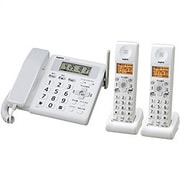 電話機（子機2台） TEL-DJW2-W（スティホワイト）
