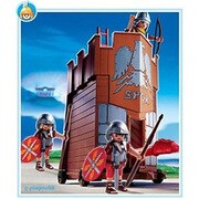 プレイモービル 戦士・バイキング 古代ローマ戦士のパトロールタワー 4275