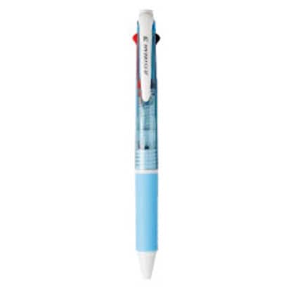 油性ボールペン JETSTREAM（ジェットストリーム） 3色ボールペン 0.7mm 超低摩擦インク インク色：3色（黒・赤・青） 本体色：水色 SXE340007.8