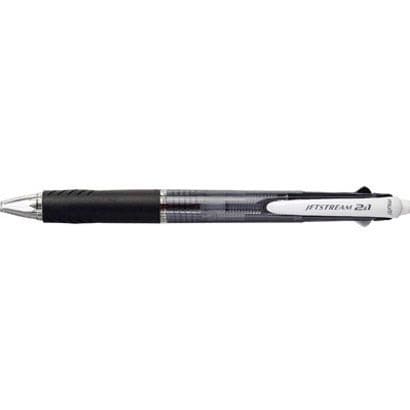 JETSTREAM（ジェットストリーム） 多機能ペン 2＆1 ボール径：0.7mm インク色：2色（黒・赤） シャープペン芯径：0.5mm 本体色：黒 MSXE350007.24