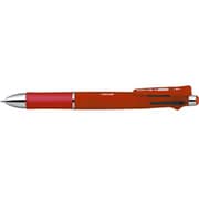 B4SA3-R [クリップ-オン マルチ1000S 多機能油性ボールペン 0.7mm黒・青・赤・緑インクボールペン 0.5mmシャーペン 赤]