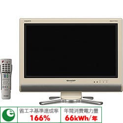 AQUOS(アクオス)20V型 地上・BS・110度CSデジタルハイビジョン液晶テレビ ベージュ LC-20D30C
