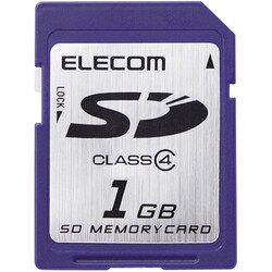 MF-FSD01GC4 [CLASS4対応 SDメモリーカード 1GB]