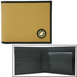 二つ折り財布 613 BATTUE BEYOND BEIGE/BLACK