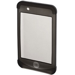 PDA-IPOD51BK (ブラック) [iPod touch用 保護フィルム付 シリコンケース]
