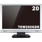 20型ワイド液晶モニター アナログ/デジタル接続 グレア(光沢)パネル TEW200GDR