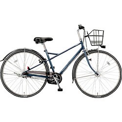 自転車(27型) PS73BT 1D81WB(P.クールグレー) Prestino(プレスティーノ)(内装3段変速・自動点灯ランプ)
