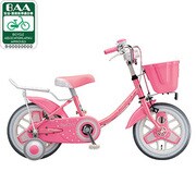 幼児用自転車（14型） ピンク エコキッズDXカラフル EKD14C 2A813A