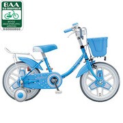 幼児用自転車（16型） ブルー エコキッズDXカラフル EKD16C 2A814B