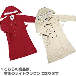 自転車用レインコート(女性用) RW-AGL B291801LC(ライトブラウン) レインコートmama(Lサイズ)