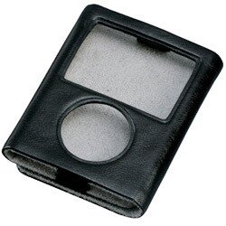 BSIP07CL3NBK （ブラック） [iPod nano 3rd用 レザーケース]