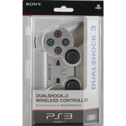 ワイヤレスコントローラ DUALSHOCK3 サテン・シルバー CECH-ZC2JSS [PS3用]