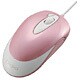 USB対応 光学式 ダブルクリックマウス ピンク MUS-CKT54P