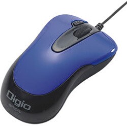USB 光学式 ダブルクリックマウス ブルー MUS-UKT55BL