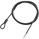 セキュリティワイヤー 5.6mm×4m ブラック ESL-W4056