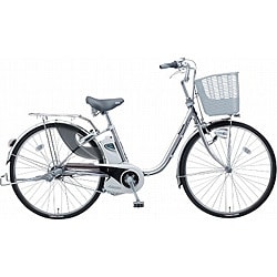 電動アシスト自転車(24型) BE-EPD433S(プラズマシルバー) リチウムビビ・DX