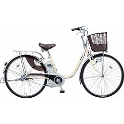 電動アシスト自転車(26型) BE-EPD633F(アイボリーホワイト) リチウムビビ・DX