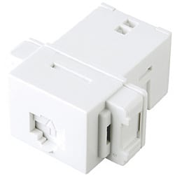 フェイスプレート用RJ-45モジュール JIS対応 LA-FP-MJ3K