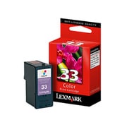 LEXMARKプリンター用インクカートリッジ カラー(標準) LEX-33-J