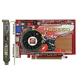 ATI製 Radeon HD3650 512MB DDR2搭載 PCI Express2.0 x16接続 RH3650-E512H/HD