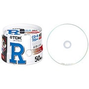 CD-R 700MB 48倍速対応 インクジェットプリンタ対応ホワイトレーベル 50枚入り CD-R80PWDX50PB