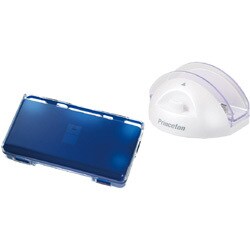 充電用クレードル＆ハードケース ブルー [DS Lite用]