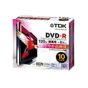 録画用DVD-R 120分 1-8倍速 CPRM対応 10枚 インクジェットプリンタ対応 DR120DPWB10U