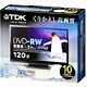 録画用DVD-RW 120分 1-2倍速 5枚 CPRM対応 インクジェットプリンタ対応 DRW120DPWA5S
