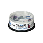 録画用DVD-RW 120分 1-2倍速 CPRM対応 20枚 インクジェットプリンタ対応 DRW120DPA20PU