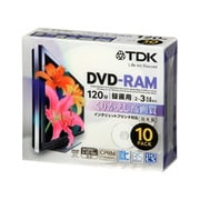 録画用DVD-RAM 120分 2-3倍速 CPRM対応 10枚 インクジェットプリンタ対応 DRAM120DPB10U