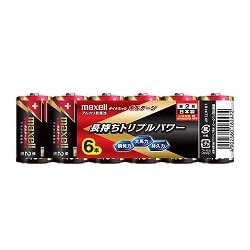 アルカリ乾電池 ボルテージ 単2形 6本 LR14(T) 6P