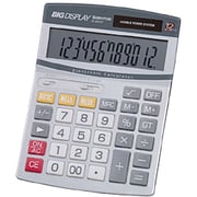 ビッグディスプレイ電卓 ビッグサイズ 12桁 D-2870T