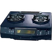 ガステーブル（都市ガス13A用右強火タイプ） ダークブルー LW2244TC1DBR