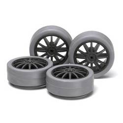 ヨドバシ Com タミヤ Tamiya ミニ四駆用パーツ ハード ローハイトタイヤ カーボン ホイールセット フィン 通販 全品無料配達
