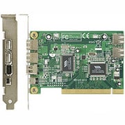 USB2.0V+1394V-PCI [PCI接続 インターフェースボード USB×4(内部2･外部2)ポート＆IEEE1394×2(4pin×1･6pin×1)ポート]