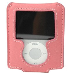LS-NAN-PNK-03 （ピンク/ピンク） [iPod nano 3rd用レザーケース]