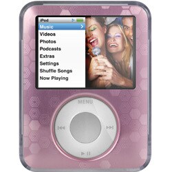 F8Z238-PNK （ピンク） [iPod nano 3rd用 プロテクトケース] REMIX PC CSE HEXAGON（PINK）
