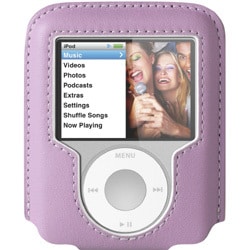 F8Z246-LAV （ラベンダー） [iPod nano 3rd用 レザーケース] FORMED SLV LTHRW/RMVBL CLIP（LAVENDER）