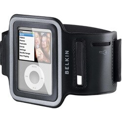 F8Z254-KG （ブラック/グレー） [iPod nano 3rd用 アームバンド] NEOPRN ARMBD DUAL FIT（BLACK/GRAY）