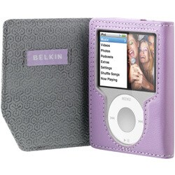 F8Z267-LAV （ラベンダー） [iPod nano 3rd用 レザーケース] LAYER FOLIO（LAVENDER）