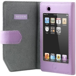 F8Z269-LAV （ラベンダー） [iPod touch用 レザーケース] LAYERED FOLIO（LAVENDER）