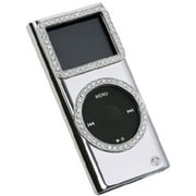 GTY-IP-000002 （シルバー/スノースワロフスキー） [2nd iPod nano用 ラグジュアリーケース] GILTY COUTURE for iPod nano 2G